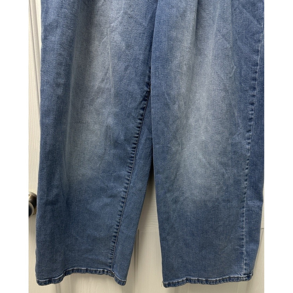 H by Habitual Washed Blue High-Waist Wide Leg Jeans READ DESCRIPTION - Picture 3 of 16